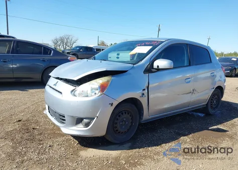 2015 Mitsubishi Mirage De from USA, damaged, VIN ML32A3HJ4FH042690